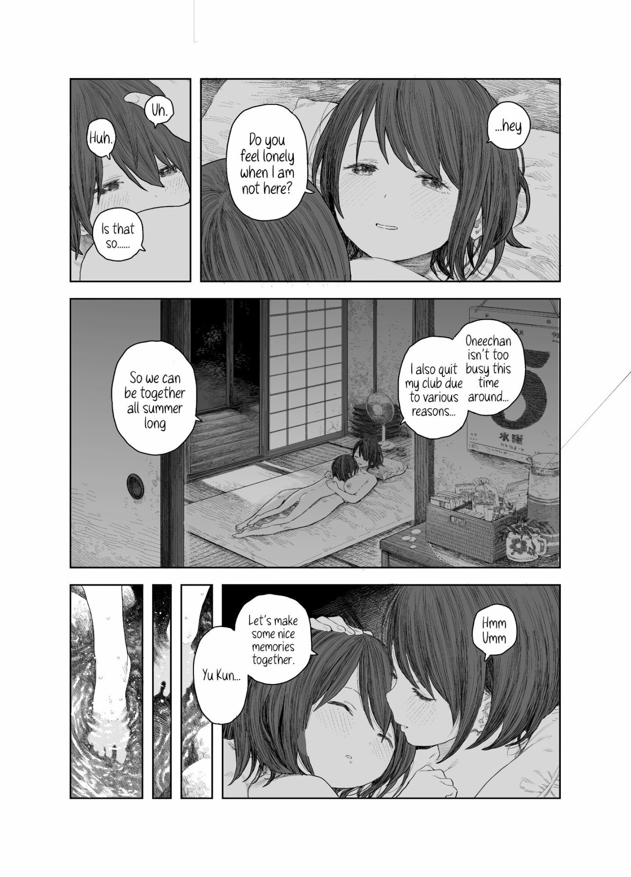 Hentai Manga Comic-Summer Vacation~My First Time With Oneechan In The Countryside-Read-12